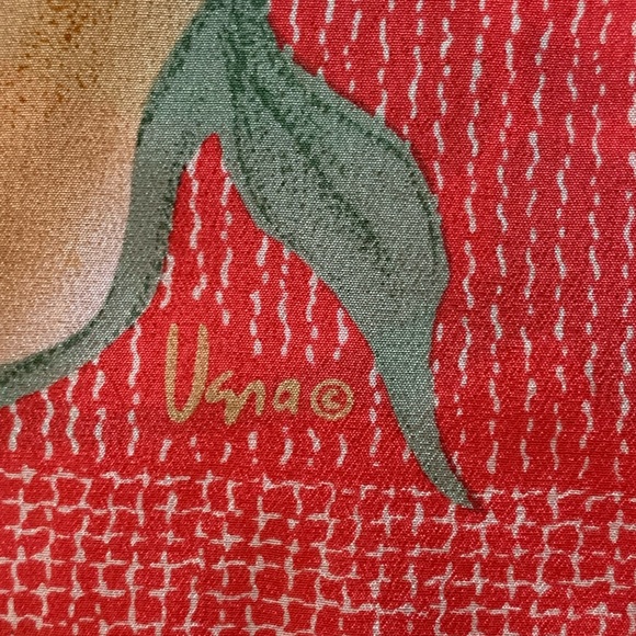 Vintage VERA NEUMANN ladies floral scarf!  52” x 16” - Picture 2 of 6